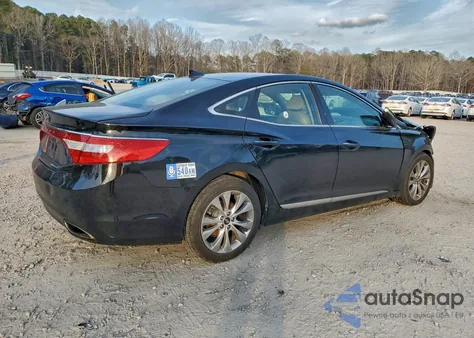 2012 Hyundai Azera Gls z USA, uszkodzony, nr VIN KMHFG4JG7CA127136